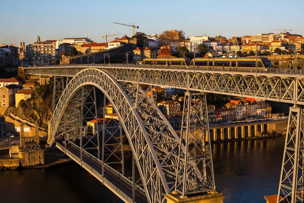 Dom Luis I ponte di ferro — Foto Stock