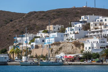 Marina denizden görünüm