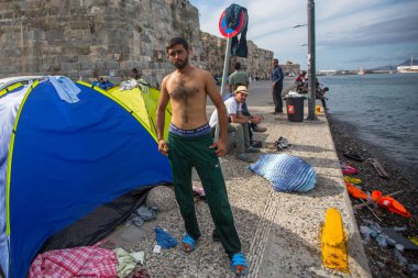 Yunanistan'da gelen bilinmeyen mülteciler