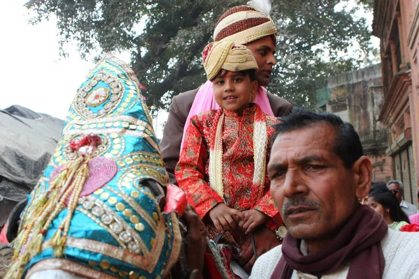 Tradycyjny ślub indyjsko-hinduistycznych — Zdjęcie stockowe