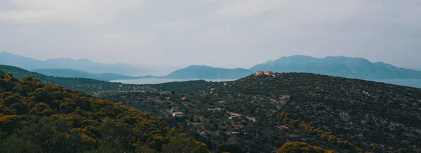Panorama da ilha de Poros — Fotografia de Stock