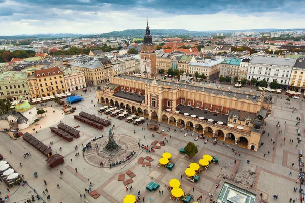 Main square of Krakow — Stock Photo, Image