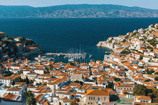 Marina, Hydra Adası — Stok fotoğraf