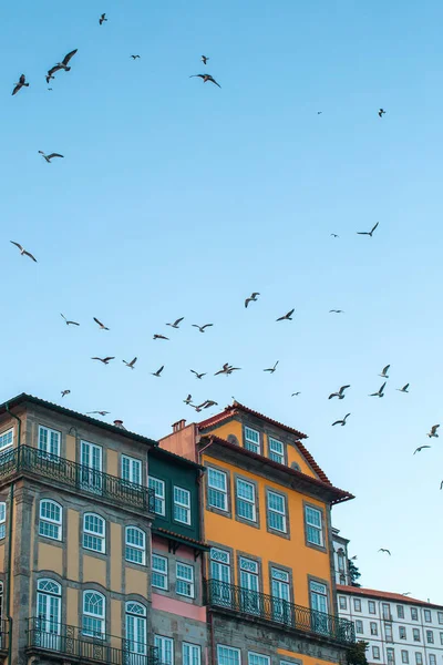 Edifícios em Porto antigo — Fotografia de Stock