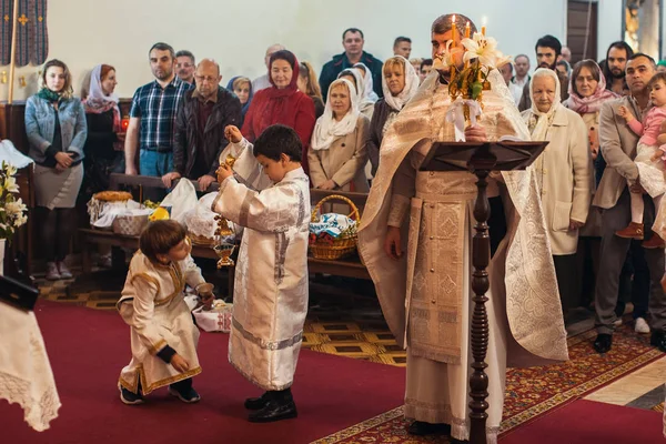 Celebração da Páscoa Ortodoxa — Fotografia de Stock