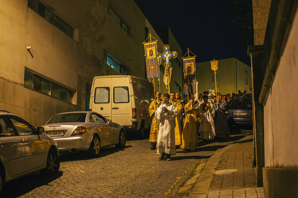 Night Easter procession