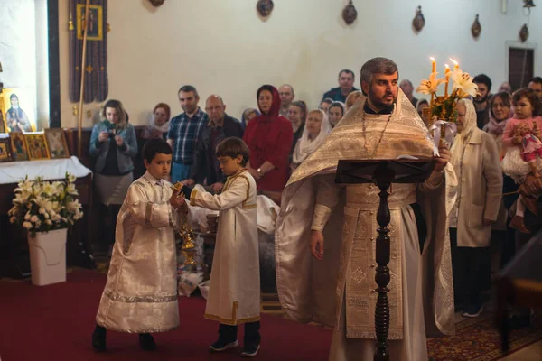 Celebrazione della Pasqua ortodossa — Foto Stock