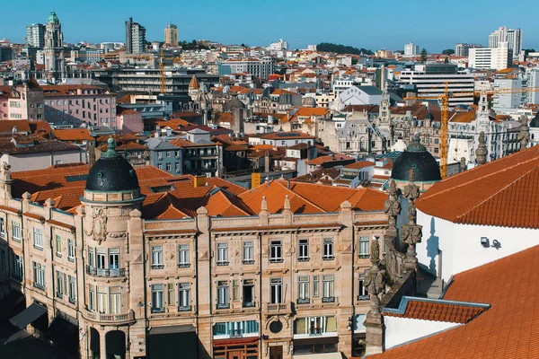 Vista de la zona antigua de Oporto — Foto de Stock
