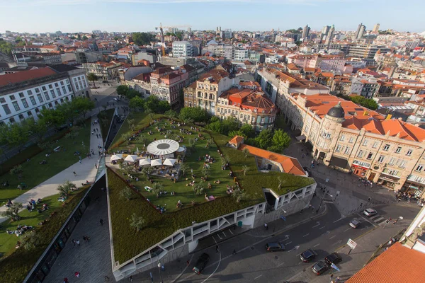 Vue du vieux Porto centre-ville — Photo