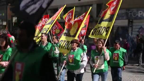 Celebración del Primero de Mayo — Vídeo de stock