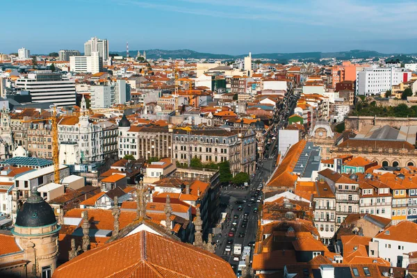 Bir Porto eski şehir merkezinde — Stok fotoğraf