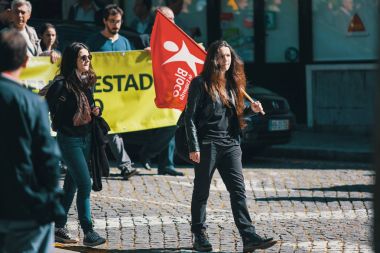 Oporto merkezinde Mayıs günü kutlama