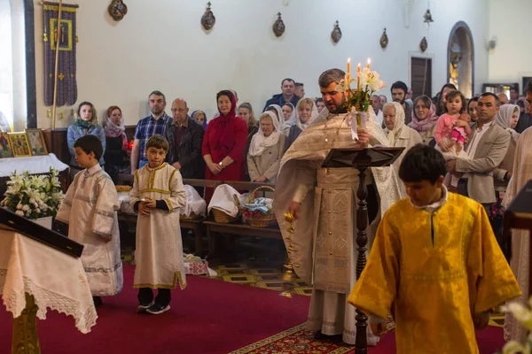 Célébration de Pâques orthodoxe — Photo