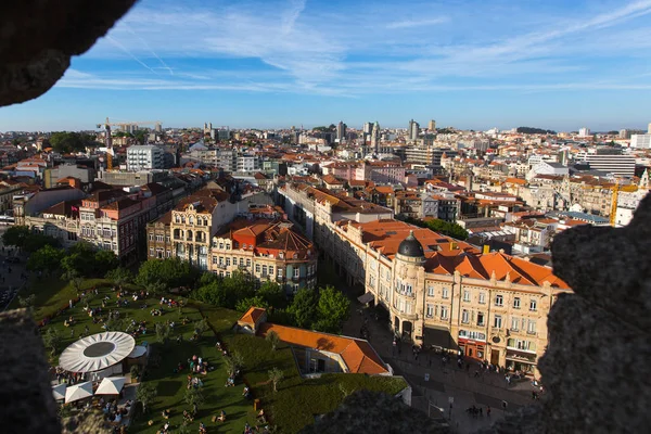 View of old Porto downtown — Stock Photo, Image