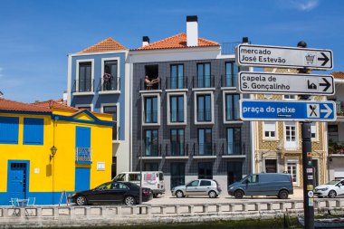 Aveiro şehir merkezinde