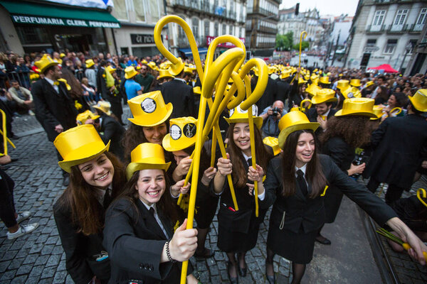  traditional festivity of students of Portuguese universities