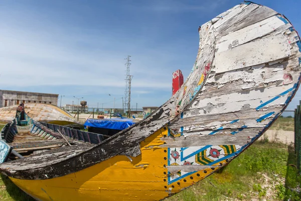 Antiguo barco moliceiro . — Foto de Stock