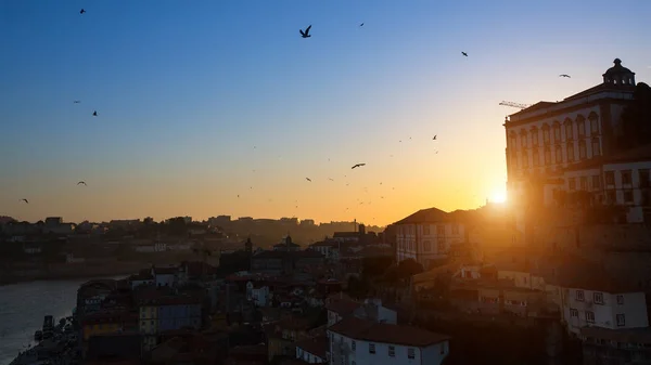 Vista centro da cidade velha de Porto — Fotografia de Stock