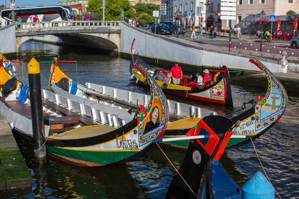 Bateaux traditionnels moliceiro — Photo