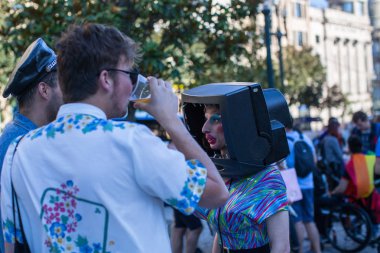 Gay gurur geçit katılımcılar