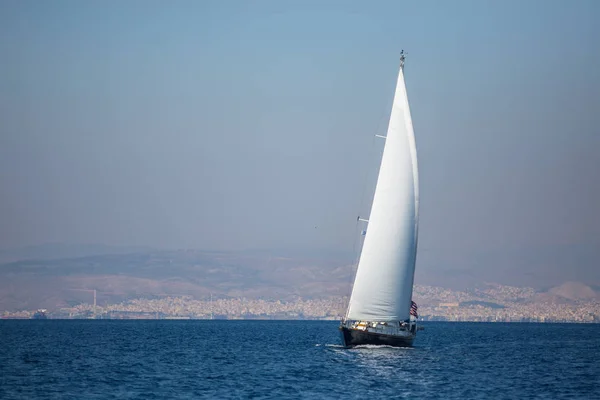 Segelschiff Luxusjacht — Stockfoto