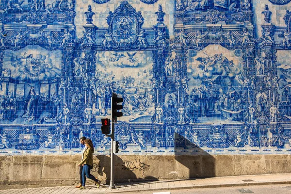 Carrelage azulejo portugais — Photo