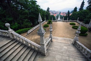 Lamego City Üstten Görünüm