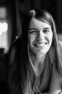 güzel çekici genç kadın