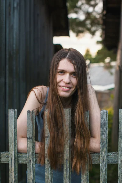 Genç güzel kadın. 