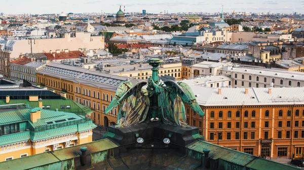 Rooftops from St. Isaac's Cathedral in St.Petersburg Stock Picture