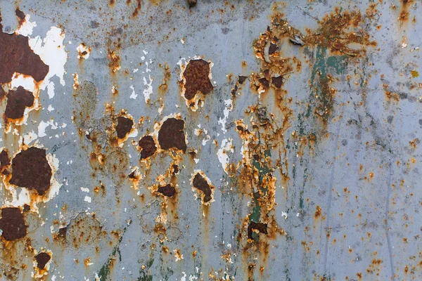 Vägg med peeling paint. — Stockfoto