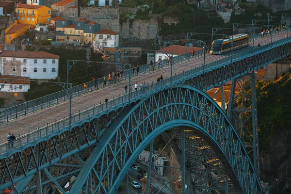 Fechar Dom luis I ponte — Fotografia de Stock