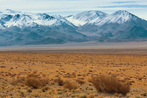 Pohoří v západním Mongolsku — Stock fotografie