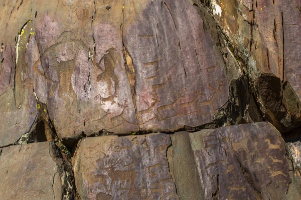 Ancient rock paintings