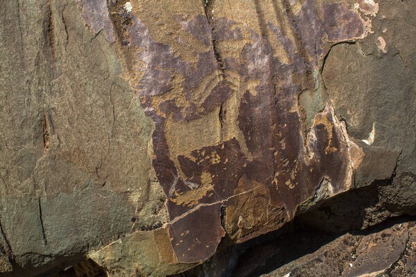 Ancient rock paintings