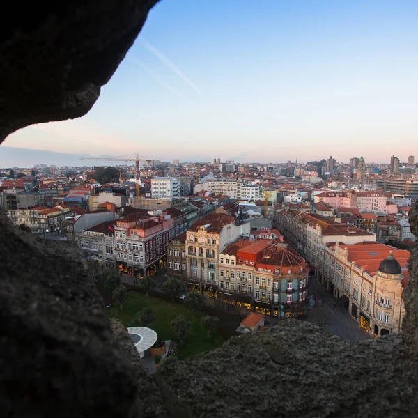 Vista do Porto centro antigo — Fotografia de Stock