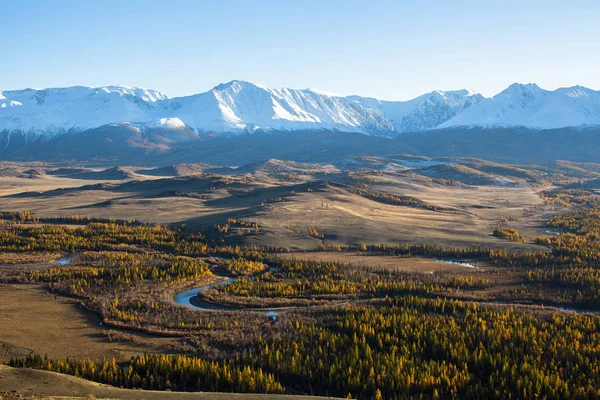 Chui-βόρεια κορυφογραμμή του Altai τα βουνά — Φωτογραφία Αρχείου