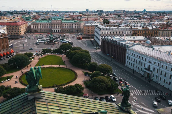 Szent Izsák katedrális Szentpéterváron, — Stock Fotó