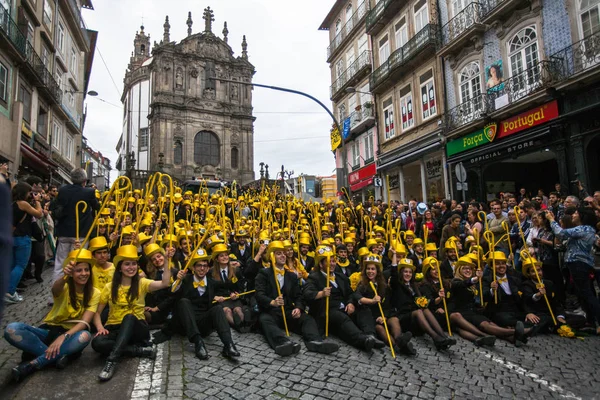 Queima Das Fitas felvonulás — Stock Fotó