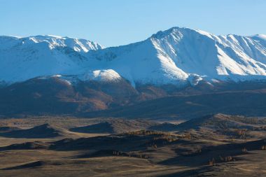 Chuya ridge - Altay Dağları, Rusya Panoraması.