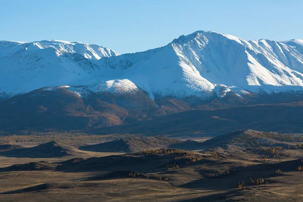 Chuya Ridge Altay Dağları Rusya Panoraması — Stok fotoğraf