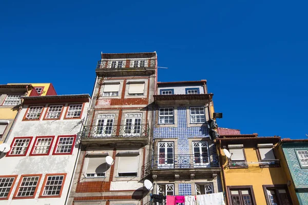 Здания Центральной Части Старого Порту Португалия — стоковое фото
