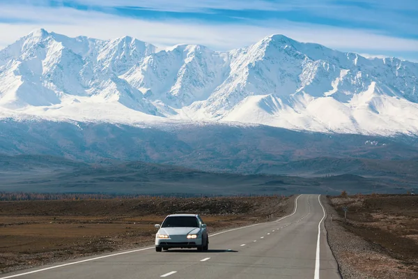 Rodovia Chuya Montanha Cume North Chuya Montanhas Altai Rússia — Fotografia de Stock