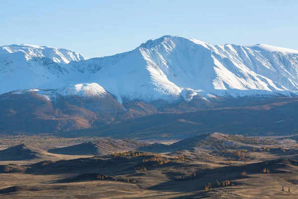 Vista Cordilheira Chuya Das Montanhas Altai Sibéria Ocidental Rússia — Fotografia de Stock