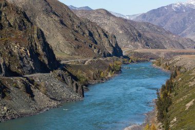Chuya Nehri, Altay Cumhuriyeti, Rusya'nın görünümü.