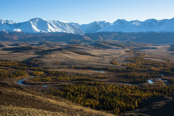 Crête Chuya Dans Les Montagnes Altaï Russie — Photo