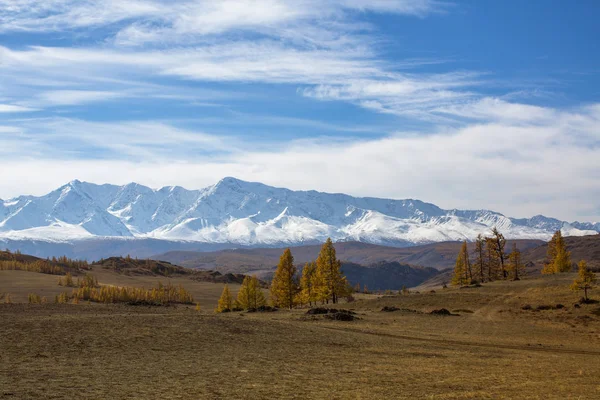 Widoki Góry North Marubashi Ridge Ałtaj Republiki Rosja — Zdjęcie stockowe