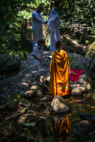 Кох Чан Таиланд Марта 2018 Года Время Таинства Крещения Настоящее — стоковое фото