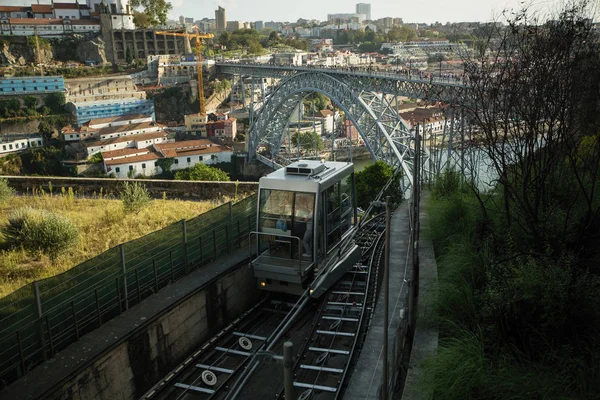 Porto Portugal Sep 2019 View Dom Luis Bridge Last Years — Stock Photo, Image