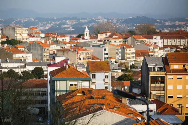 Vue Des Maisons Résidentielles Porto Portugal — Photo